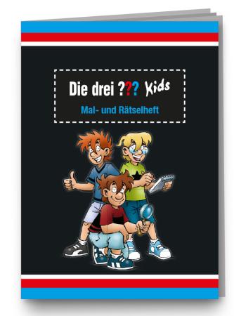 Die drei ??? Kids Mal- und Rätselheft